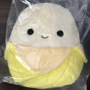 NEW 16" Large Fuzzamallows Original Plush Junie The Yellow Banana